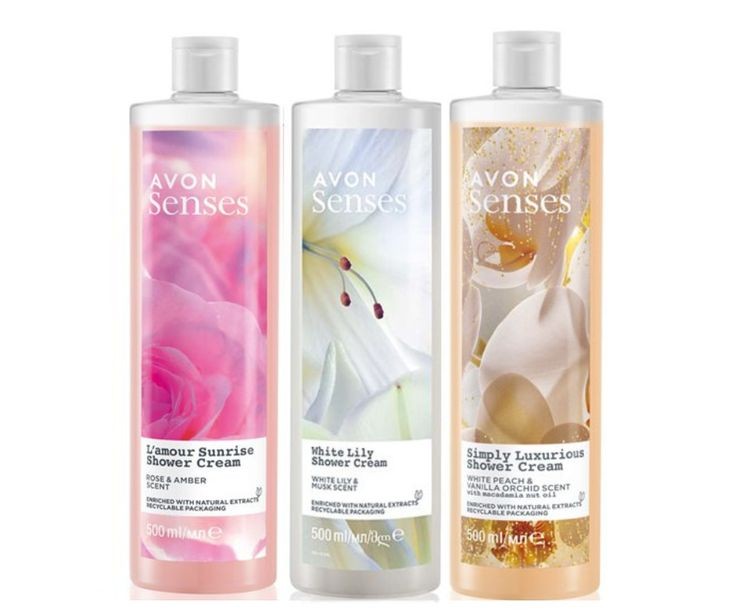 Avon Senses Shower Creams