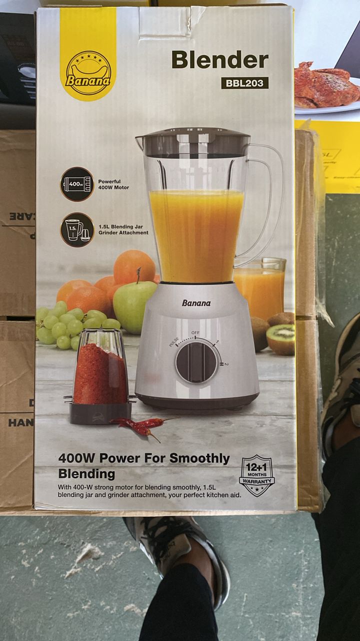 Banana 1.5L Blender 400W