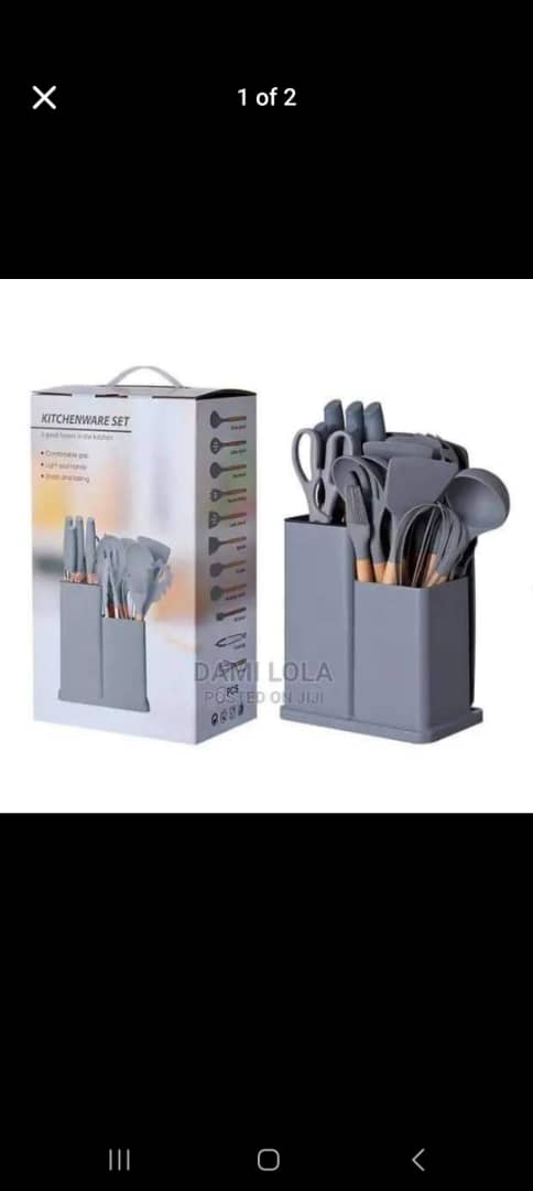 Silicon Complete Cooking Non Stick Set