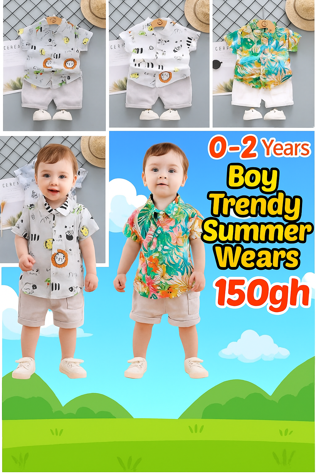 Summer Shirts with shorts