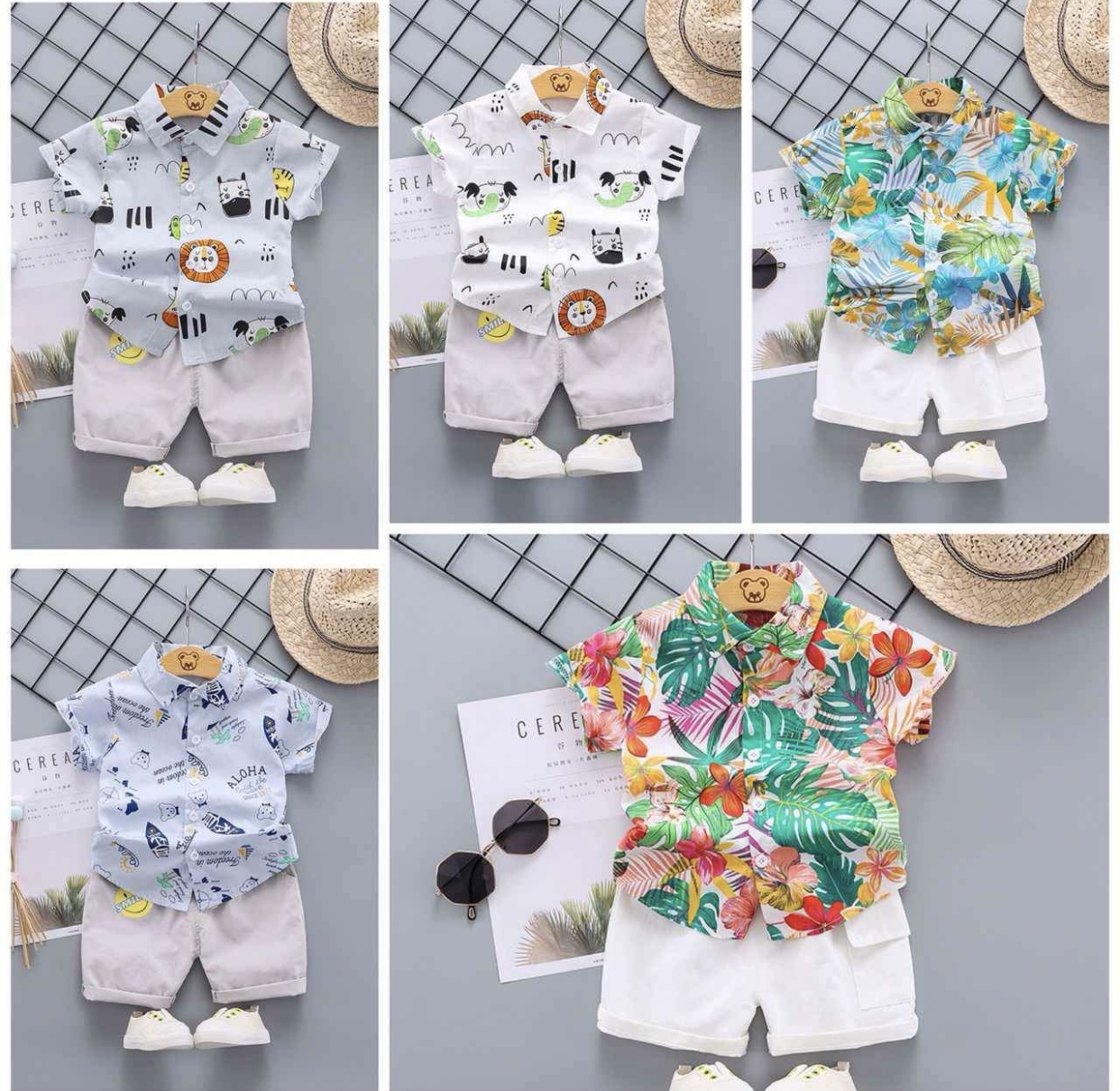 Summer Shirts with shorts