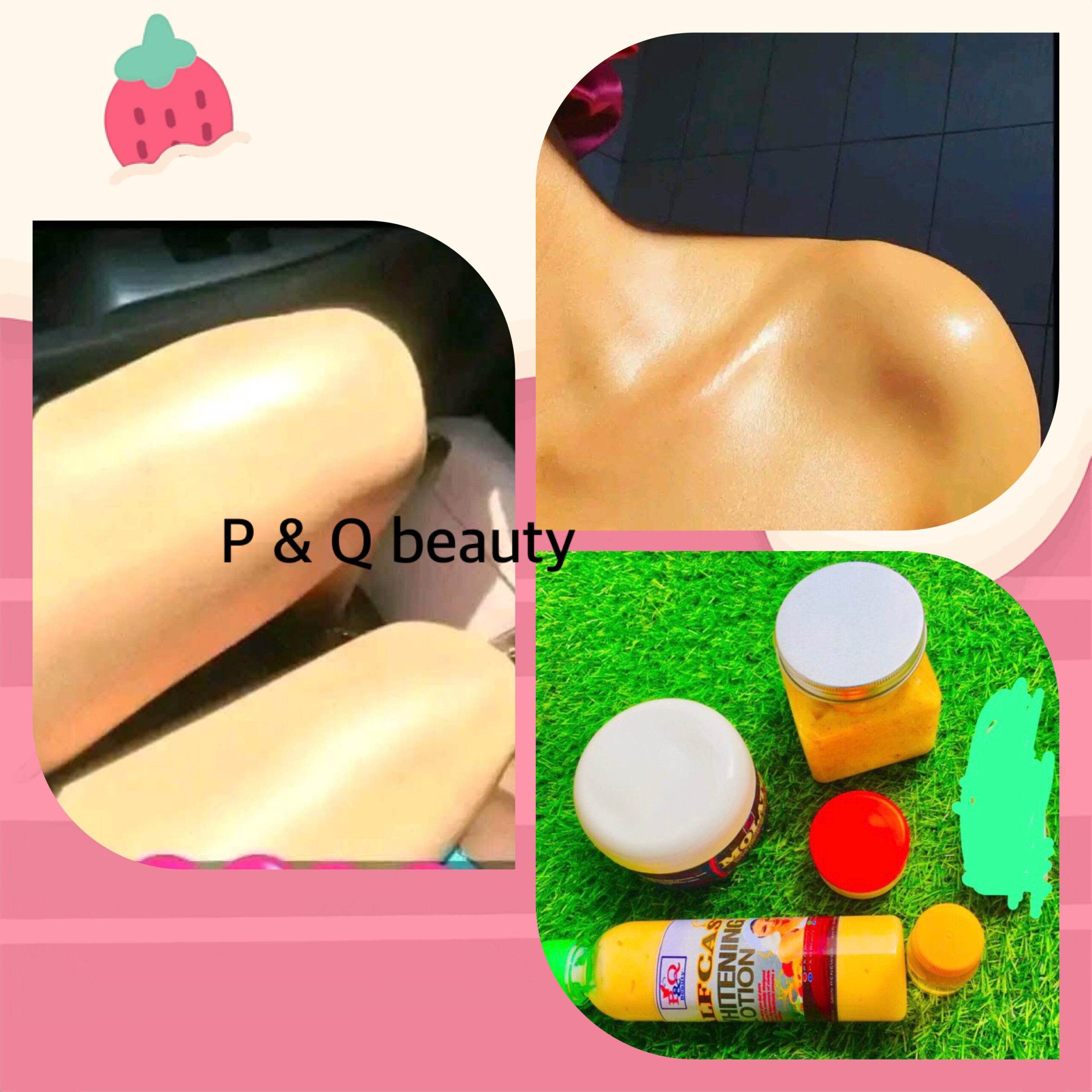 Half cast whitening set