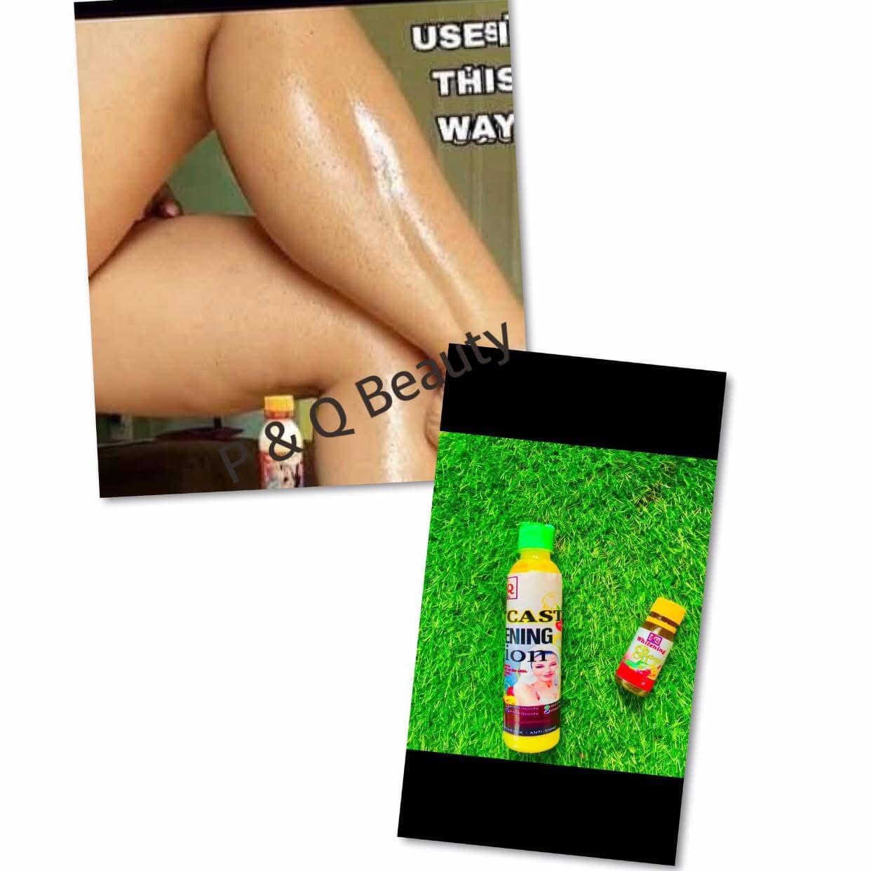 Half cast whitening set