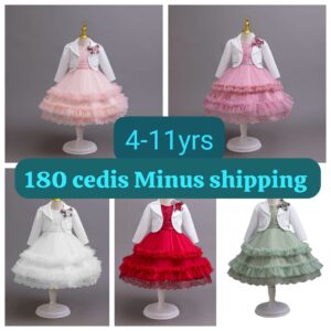 Kids Ball Dress 4-11years