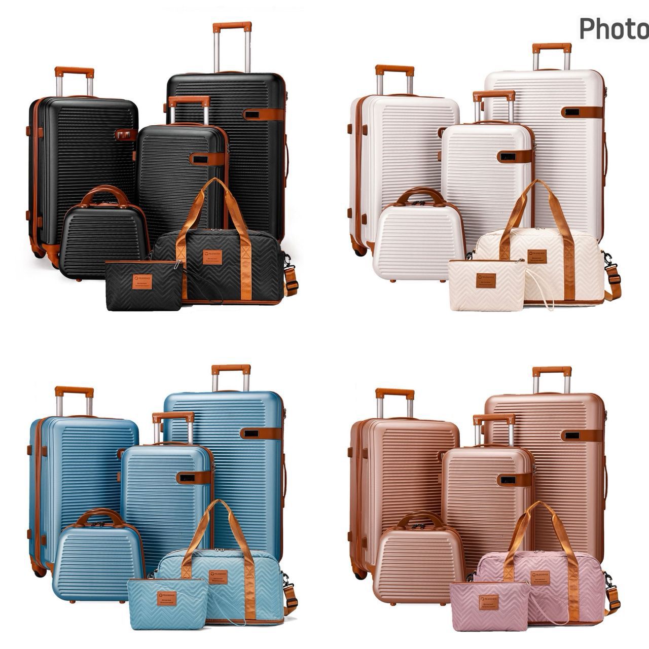 6Pcs Travelling Bag Set