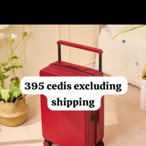 Travel Suitcase with USB Charging Port & Cup Holder