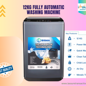 SIGMA 12kg Fully Automatic Washing Machine
